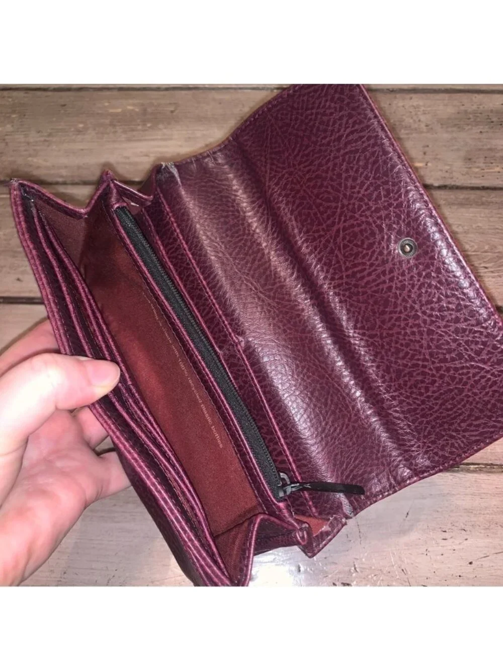 Matt and nat faux leather wallet purple